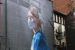 Photo of street art/mural for the NHS photo by Matthew Waring on Unsplash